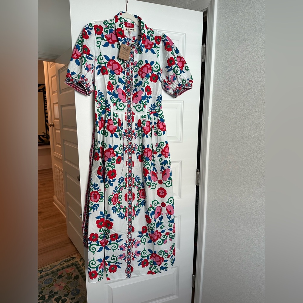 Alexa Maxi Shirtdress NWT - Picture 5 of 8